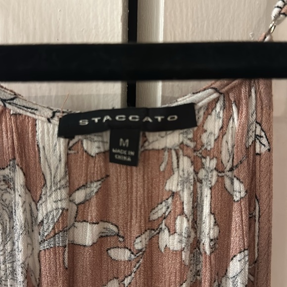 Staccato brand floral print wrap tank top size medium - Picture 4 of 4